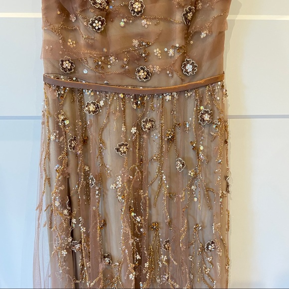 Basix Embroidered Long Dress - Picture 6 of 6